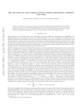 The Valuation of Clean Spread Options: Linking Electricity, Emissions and Fuels