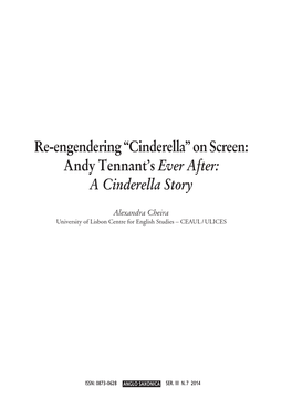 Re-Engendering “Cinderella” on Screen: Andy Tennant's Ever After