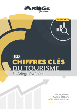 CHIFFRES CLÉS DU TOURISME En Ariège-Pyrénées