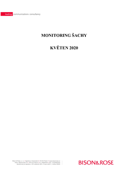 Monitoring Šachy Květen 2020