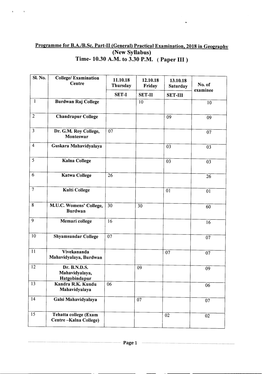 New Syllabus) Time- 10.30 A.M