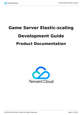 Game Server Elastic-Scaling Development Guide