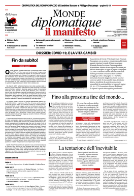 Le Monde Diplomatique Il Manifesto