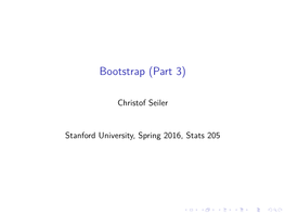 Bootstrap (Part 3)