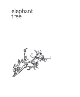 Elephant Tree Acknowledgements