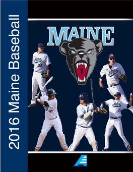 2016 Maine Baseball