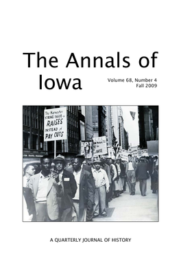 THE ANNALS of IOWA 68 (Fall 2009)