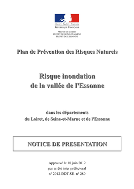 Risque Inondation De La Vallée De L'essonne