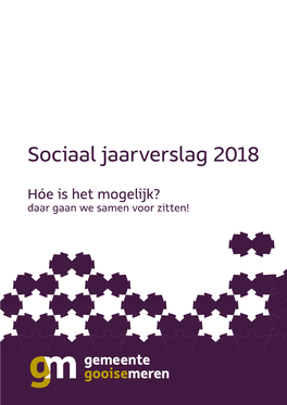 Sociaal Jaarverslag 2018