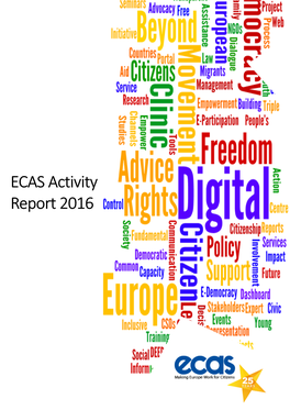 ECAS Activity Report 2016