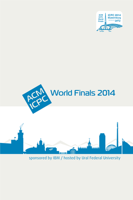 Download ACM ICPC World Finals 2014 Brochure