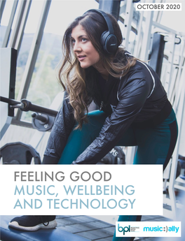 Feeling Good Music, Wellbeing and Technology Introduction