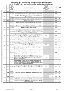 Répartition Emplacements Cité Scolaire-À Appliquer Au 01-09-2019