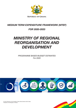 Ministry of Regional Reorganisation and Development