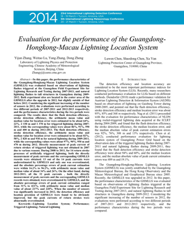 Hongkong-Macau Lightning Location System