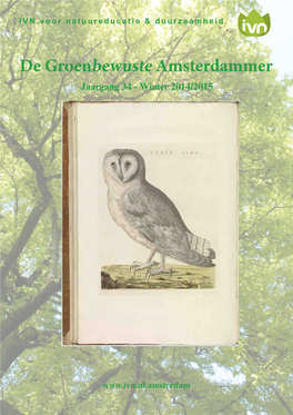 De Groenbewuste Amsterdammer Jaargang 34 - Winter 2014/2015