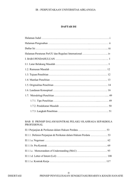 DAFTAR ISI Halaman Judul