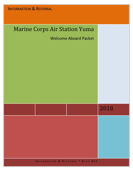 2018 Marine Corps Air Station Yuma