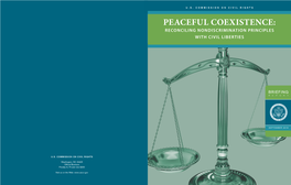 Peaceful Coexistence: Reconciling Nondiscrimination Principles with Civil Liberties