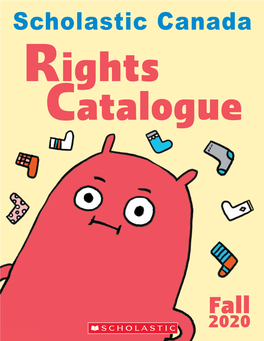 Scholastic Canada Rights Catalogue