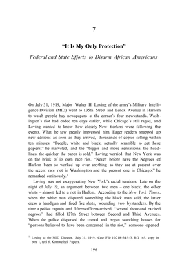 1919, the Year of Racial Violence: How African Americans Fought Back