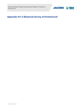 Appendix A11.2 Botanical Survey at Portmarnock