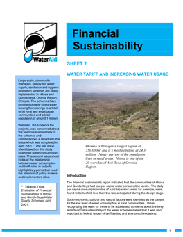 Financial Sustainability