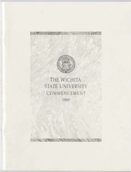 Annual Commencement Program 1989