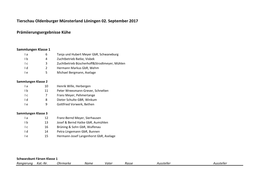 Tierschau Oldenburger Münsterland Löningen 02. September 2017