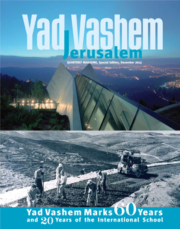 Jerusalemhem QUARTERLY MAGAZINE, Special Edition, December 2013