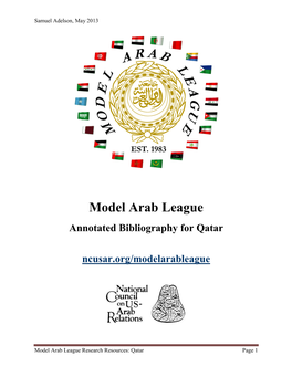 Model Arab League