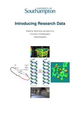 Introducing Research Data