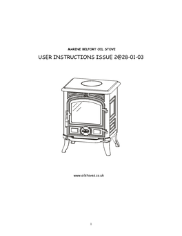 User Instructions Issue 2@28-01-03