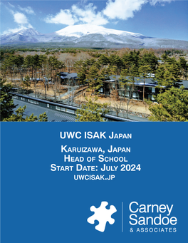 UWC ISAK Japan