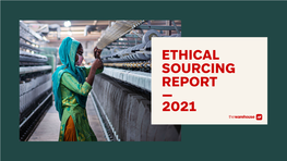 The Warehouse Ethical Sourcing Report 2021