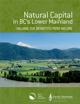 Natural Capital in BC's Lower Mainland