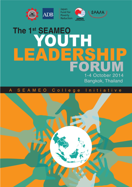 LEADERSHIP FORUM 1-4 October 2014 Bangkok, Thailand