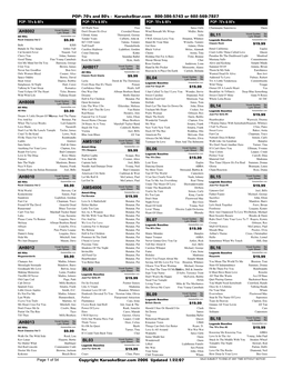 Disk Catalog by Category