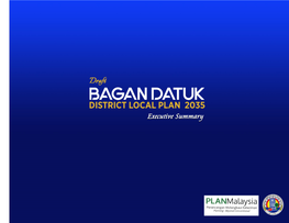 Bagan Datuk 2035 1 Draft Bagan Datuk District Local Plan 2035