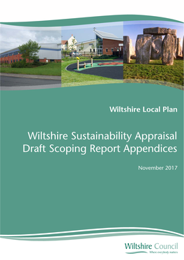 Wiltshire Sustainability Appraisal Draft Scoping Report Appendices