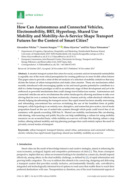 How Can Autonomous and Connected Vehicles