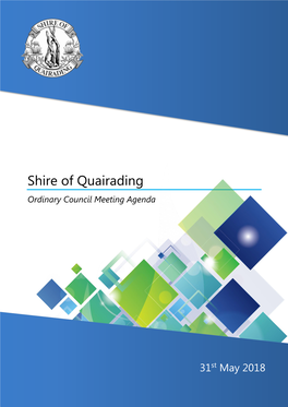 Council Agenda May 2018