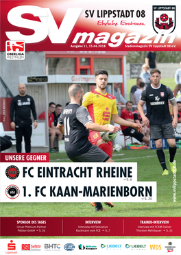 Fc Eintracht Rheine 1. Fc Kaan-Marienborn