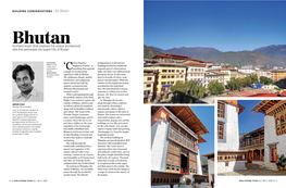 Architect Arpan Shah Explores the Unique Architectural Vibe That Permeates the Quaint Hills of Bhutan