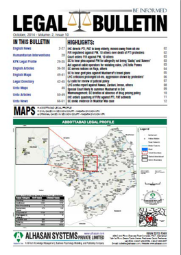 Legal Bulletin Page 1-16