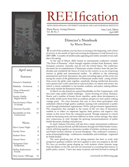 Reeification, April 2007 3