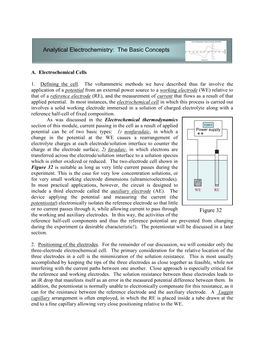 Electrochemical Cells