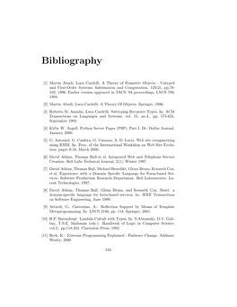 Bibliography