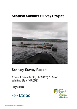 Scottish Sanitary Survey Project