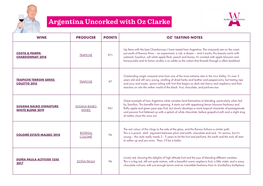 Argentina Uncorked with Oz Clarke